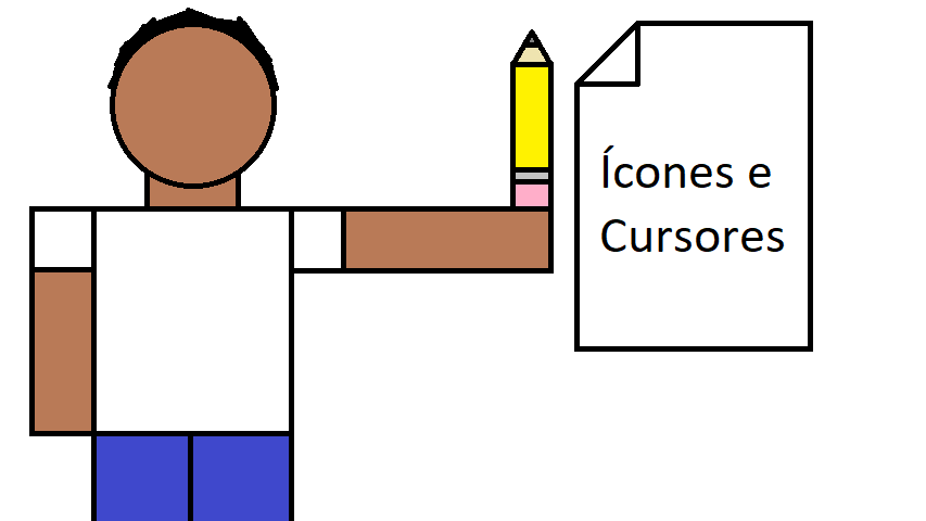 Eric Usando Ícones e Cursores